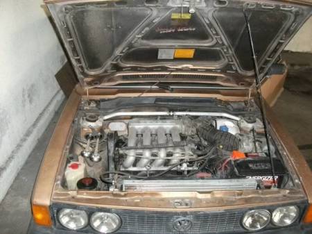 1981 VW Scirocco 16v engine