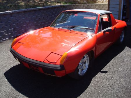 1970 Porsche 914 V8 left front
