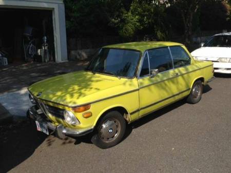 1971 BMW 2002 left front