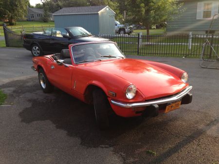 1972 Triumph Spitfire right front
