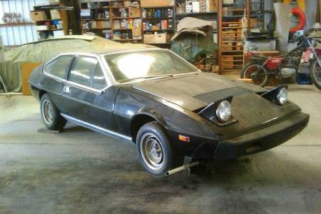 1977 Lotus Eclat black right front