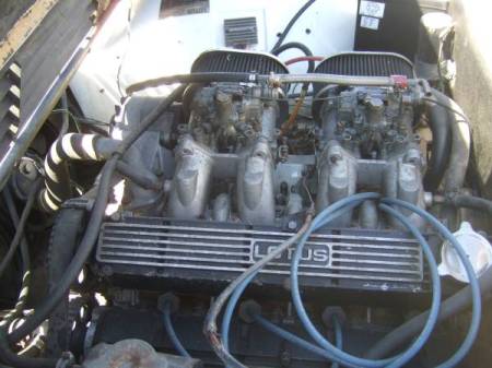 1979 Lotus Eclat engine