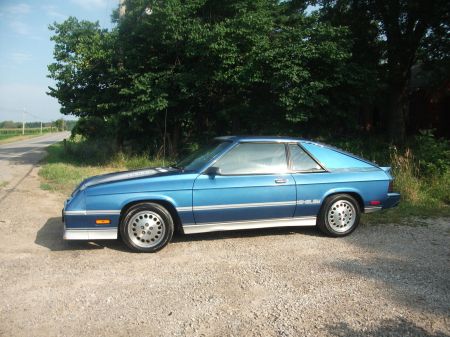 1985 Shelby Charger Turbo left front