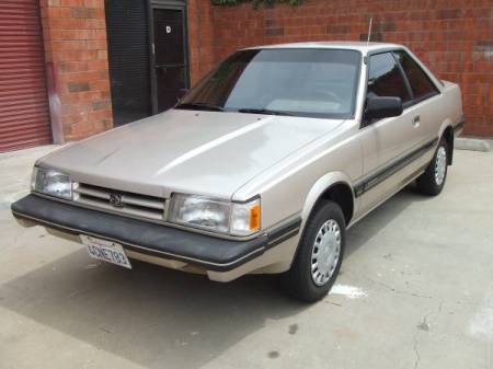 1988 Subaru GL 3-door left front