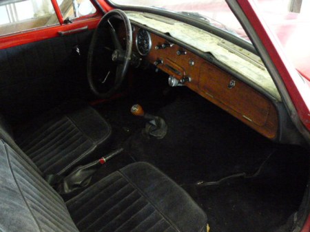 1963 Triumph Herald convertible for sale interior