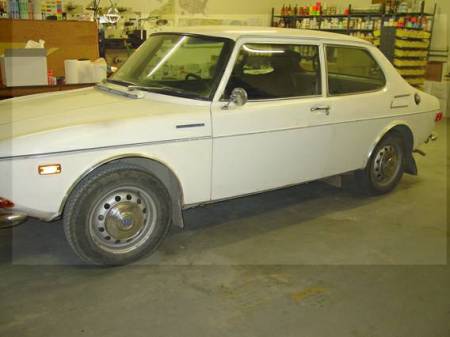 1970 Saab 99 left front