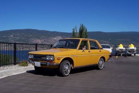 1971 Datsun 510 left front