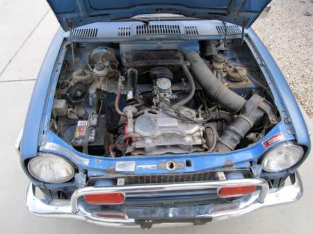 1972 Honda AZ600 2 engine