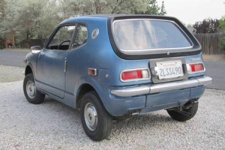 1972 Honda AZ600 2 left rear