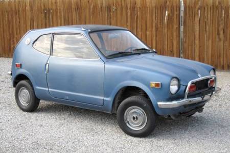 1972 Honda AZ600 2 right front