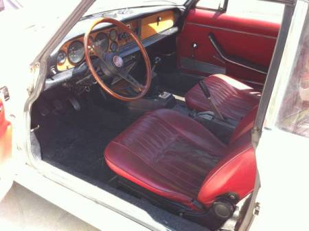 1974 Fiat 124 Spider 2 interior