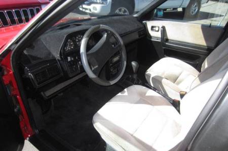 1987 Audi 5000 Turbo Quattro interior