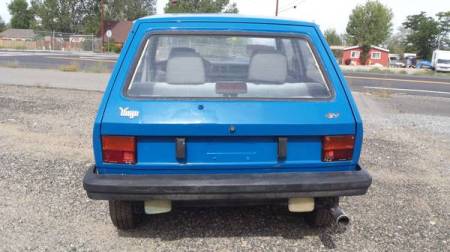 1987 Yugo GV rear