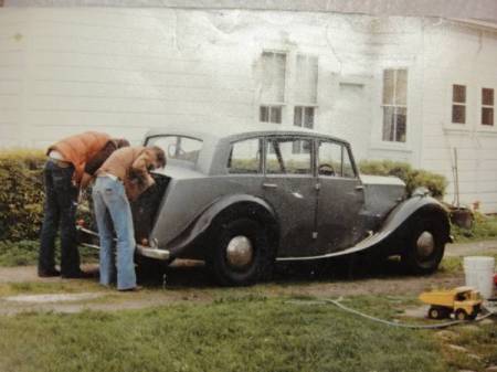 1951 Triumph Renown right rear