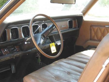 1969 Lincoln Continental Mark III interior