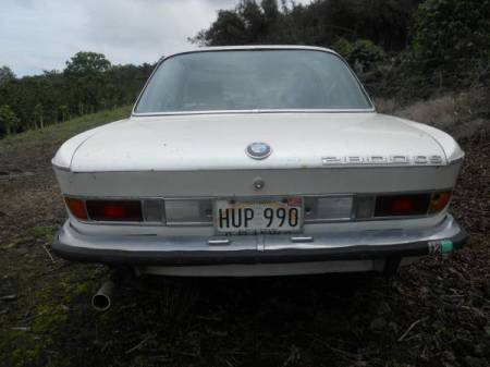 1971 BMW 2800CS rear