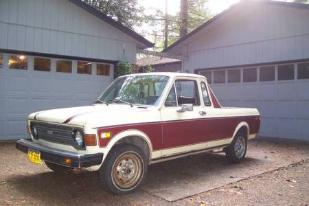 1976 Fiat 128 pickup left front