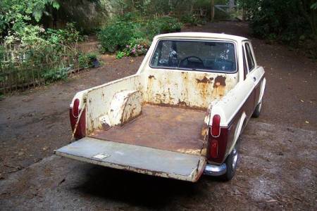1976 Fiat 128 pickup right rear