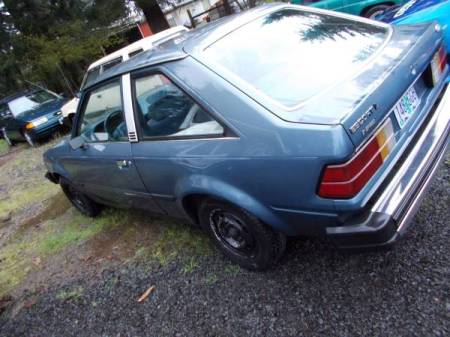 1984 Ford Escort Diesel left rear