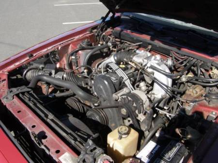1986 Ford Thunderbird Turbo engine