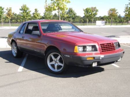 1986 Ford Thunderbird Turbo right front