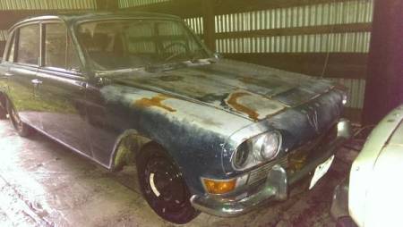 1967 Triumph 2000Mk1 blue right front