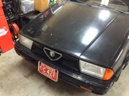 1988 Alfa Romeo Milano Verde front