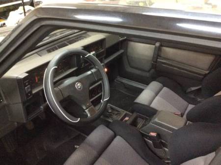 1988 Alfa Romeo Milano Verde interior