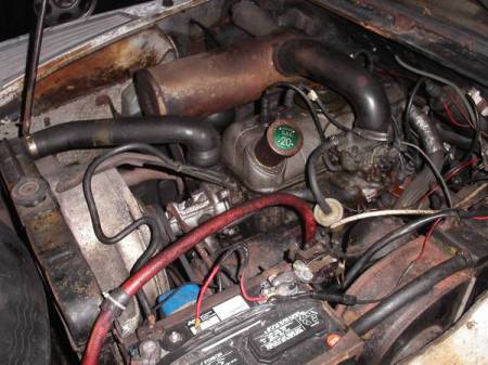 1961 Citroen ID19 engine