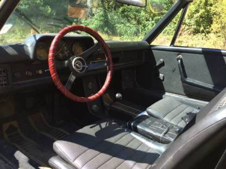 1974 Porsche 914 yellow interior