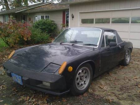 1975 Porsche 914 left front