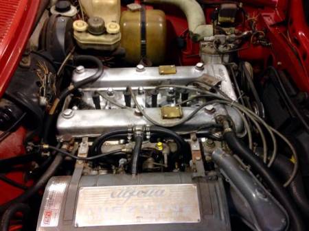 1977 Alfa Romeo Alfetta GT engine