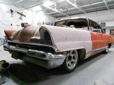 1956 Lincoln Premiere left front