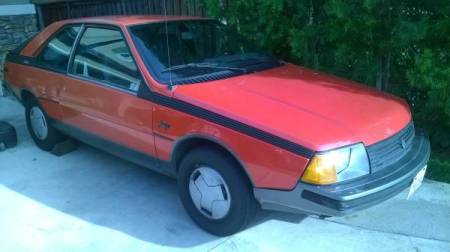 1985 Renault Fuego right front
