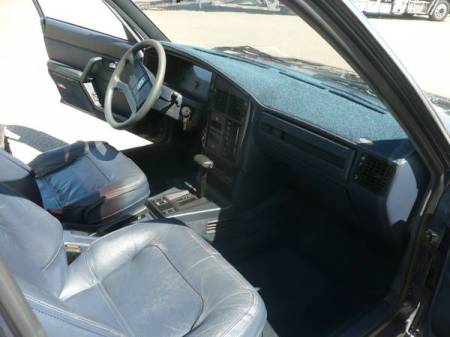 1987 Peugeot 505 STX V6 interior