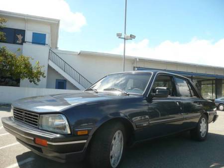 1987 Peugeot 505 STX V6 left front