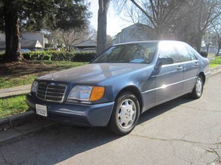 1992 Mercedes S320 left front