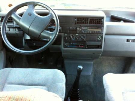 1993 VW Eurovan front interior