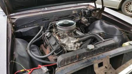 1967 Chevrolet Chevelle engine