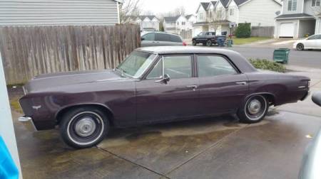 1967 Chevrolet Chevelle left front