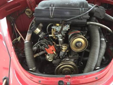1971 VW Beetle Mexico engine