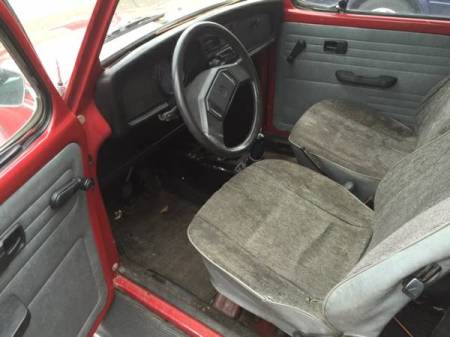 1971 VW Beetle Mexico interior