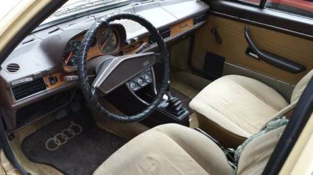 1977 Audi Fox interior