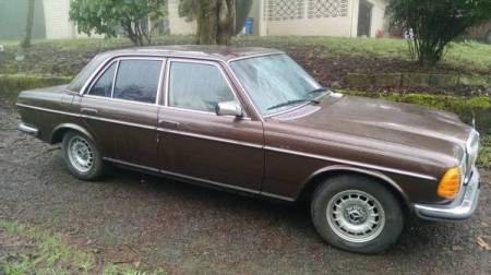 1979 Mercedes 280E right front