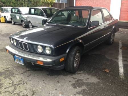 1985 BMW 325e left front