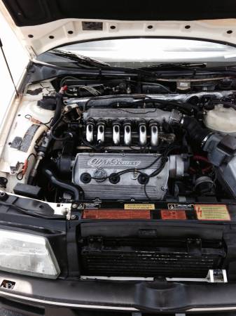 1991 Alfa Romeo 164S engine