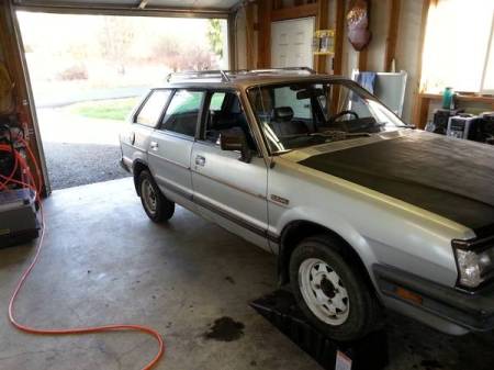 1983 Subaru GL Turbo wagon right front