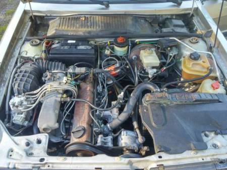 1984 Audi 4000S engine