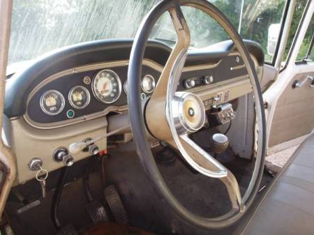 1968 International 1200 Deluxe interior