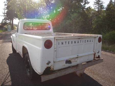 1968 International 1200 Deluxe left rear